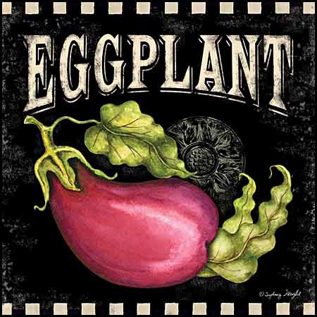 Eggplant By Sydney Wright Art Print - 12 X 12-Penny Lane Publishing-The Village Merchant