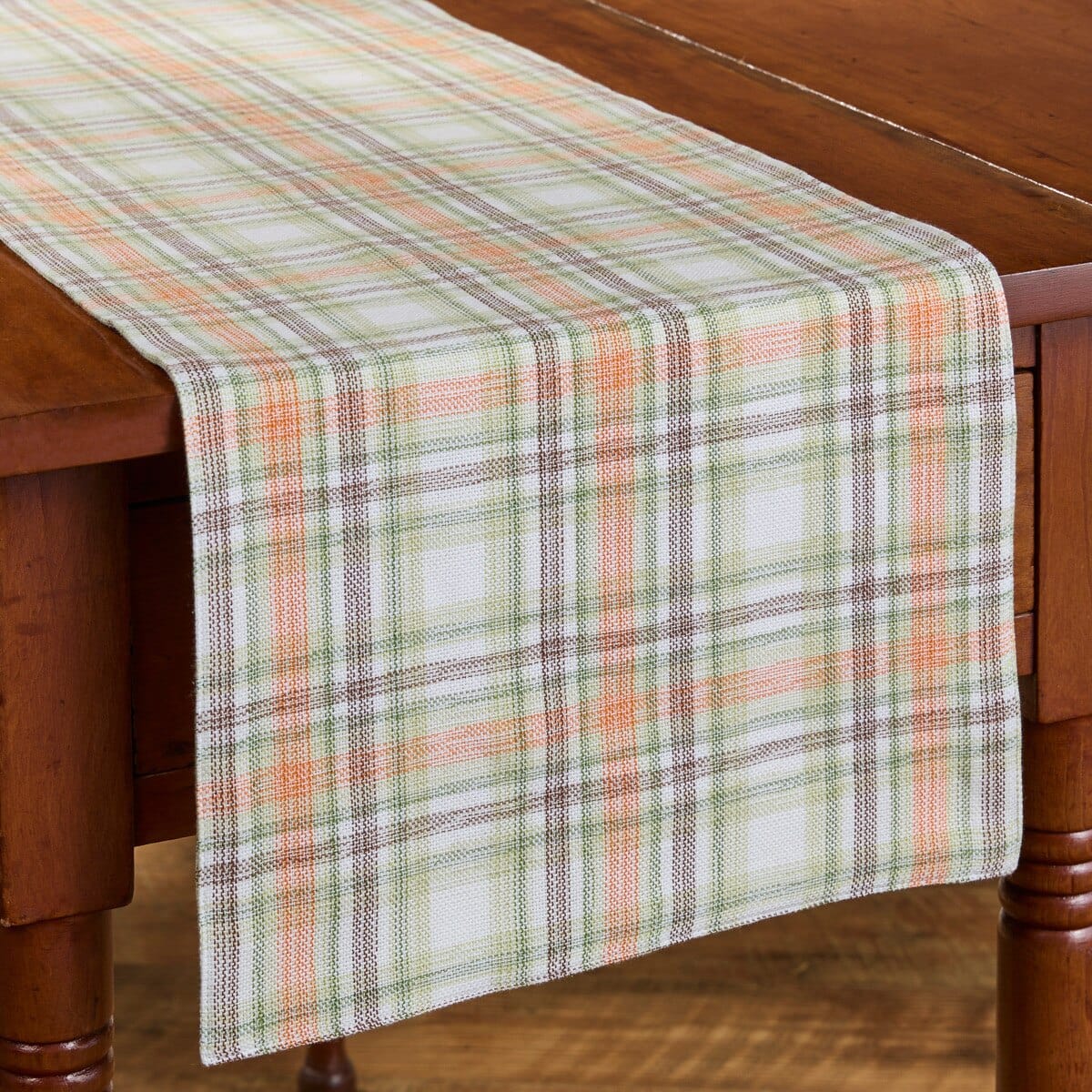 Elderberry Plaid Table Runner 36" Long