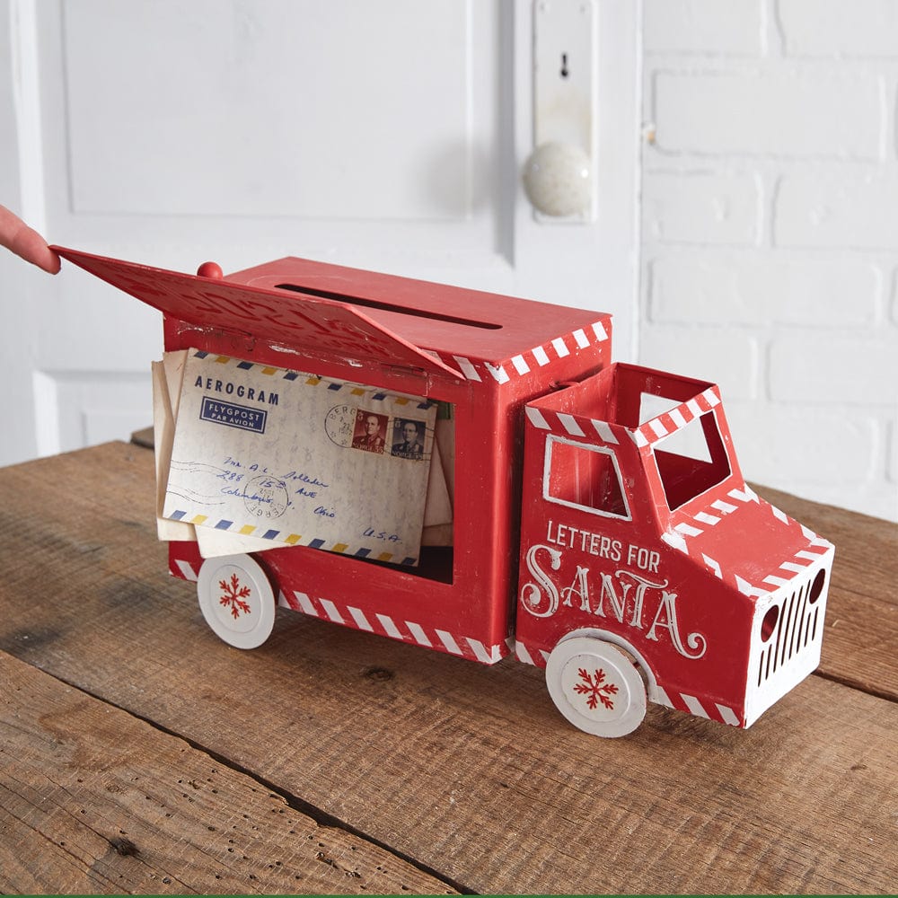 Embossed Metal North Pole Post Truck