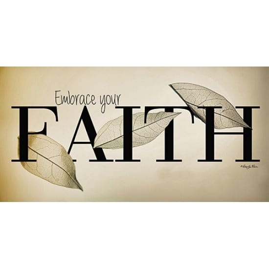 Embrace Your Faith By Robin-Lee Vieira Art Print - 9 X 18-Penny Lane Publishing-The Village Merchant