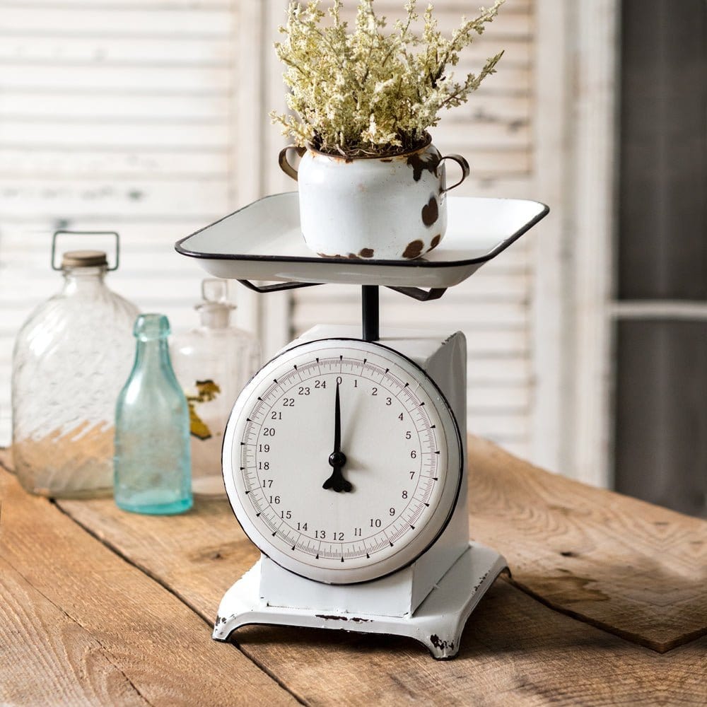 Enamelware Produce Scale-CTW Home-The Village Merchant