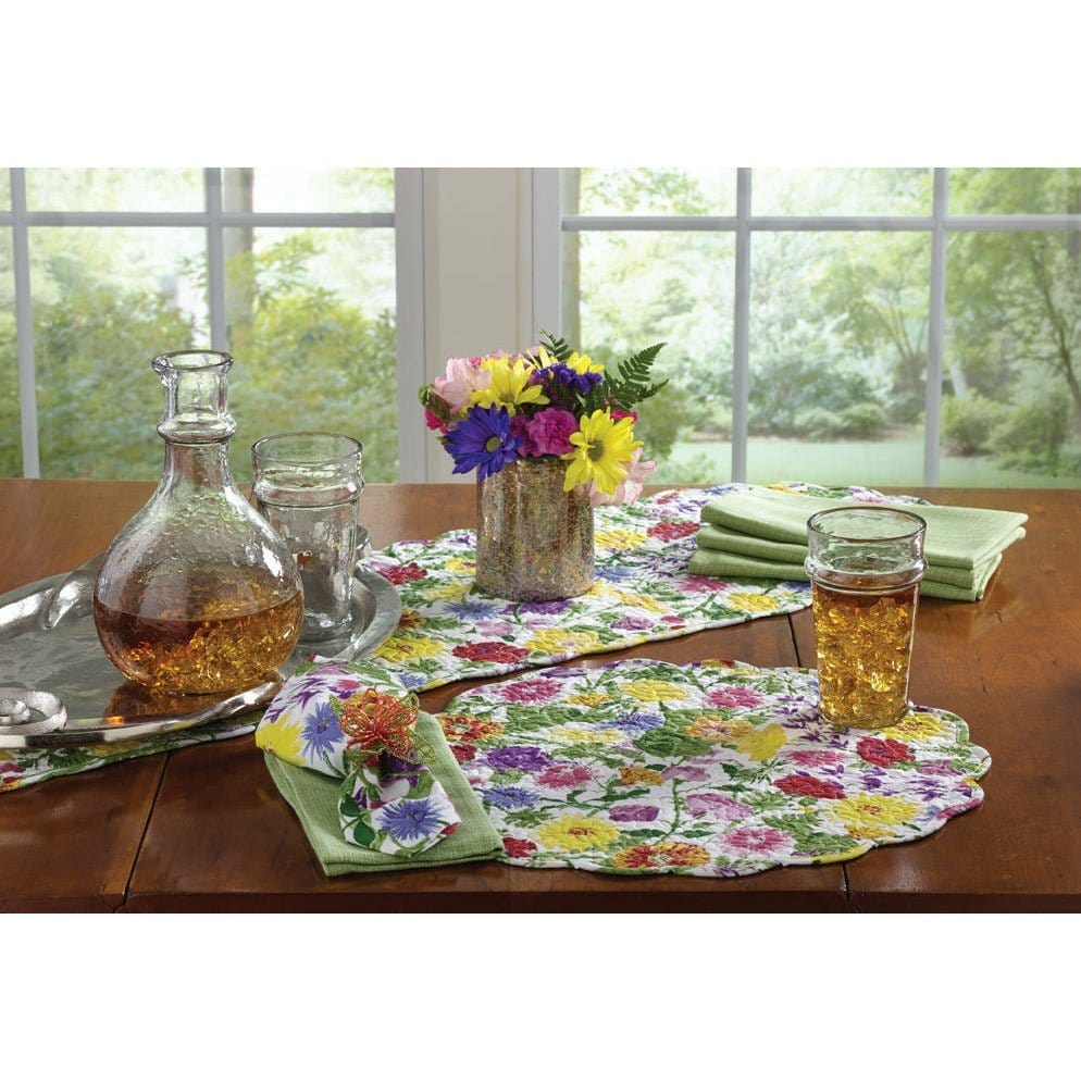 Park Designs Enchanted Flowers Table Runner 54" Long