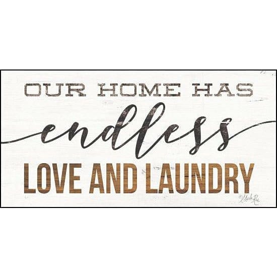 Endless Love And Laundry By Marla Rae Art Print - 9 X 18-Penny Lane Publishing-The Village Merchant