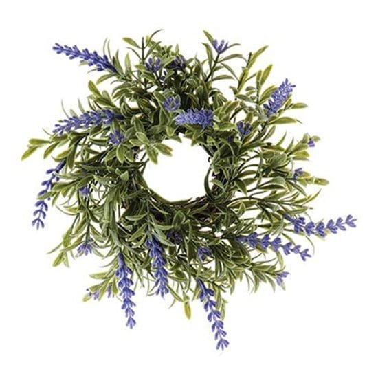 English Lavender Candle / Napkin Ring 1.5&quot; Inner Diameter-Craft Wholesalers-The Village Merchant
