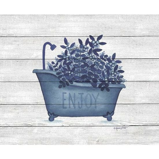 Enjoy Tub By Annie La Point Art Print - 12 X 16-Penny Lane Publishing-The Village Merchant