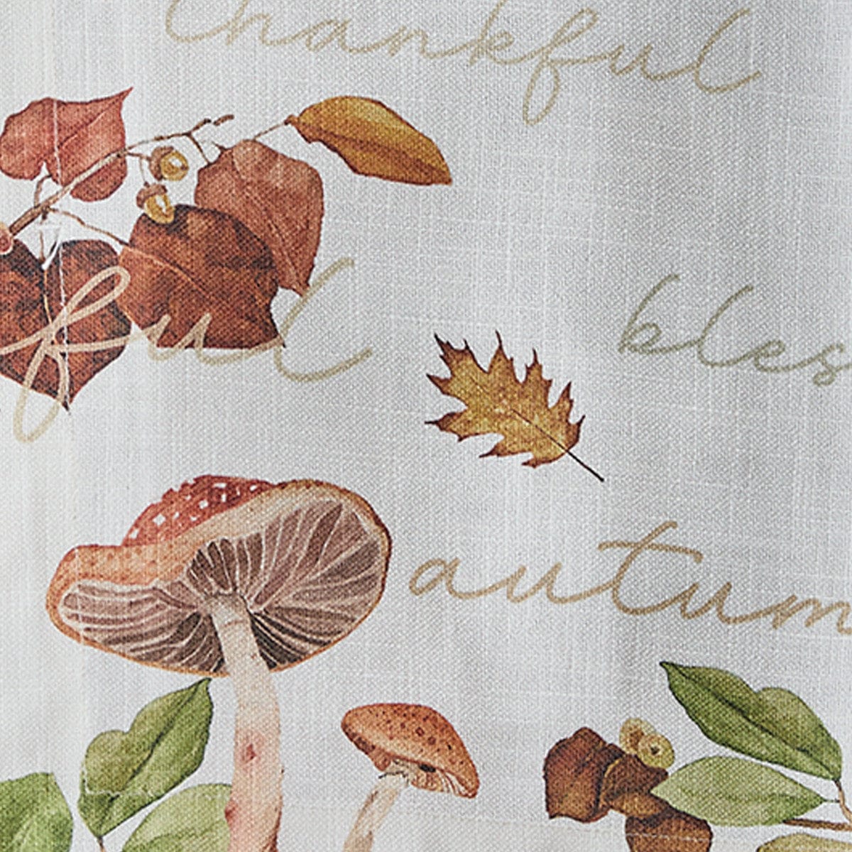 Essence of Fall Printed Table Runner 36&quot; Long