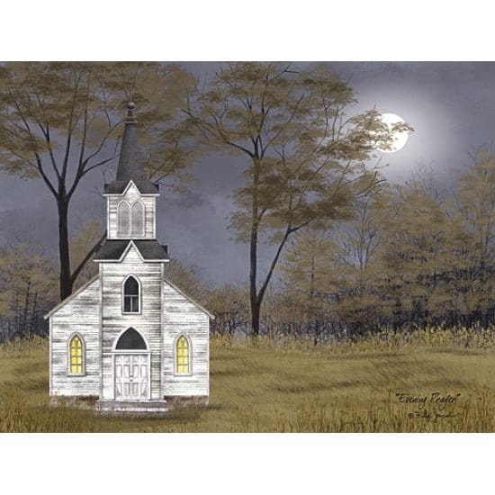 Penny Lane Publishing Evening Prayer By Billy Jacobs Art Print - 12 X 16