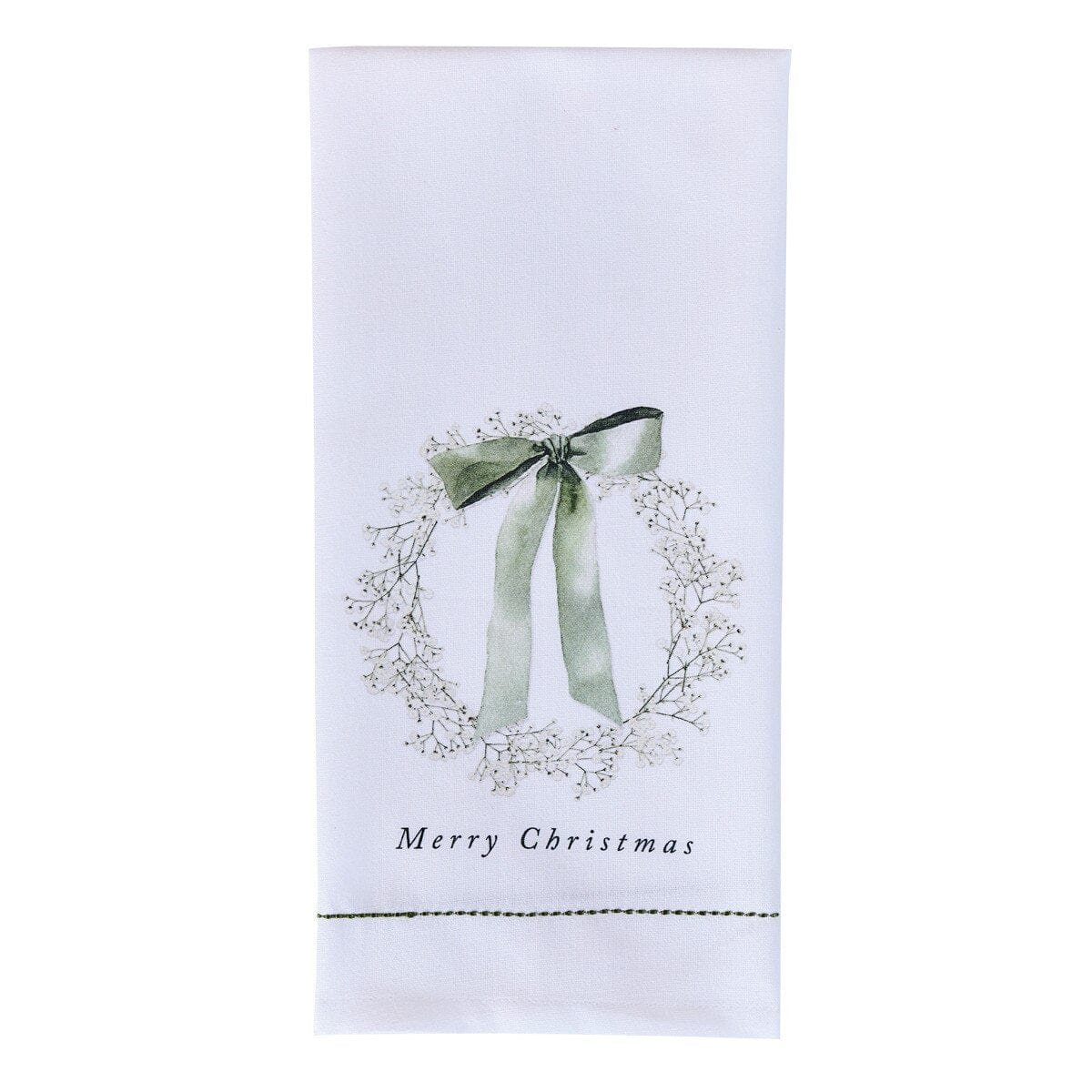 Everlasting Christmas Merry Christmas Decorative Towel