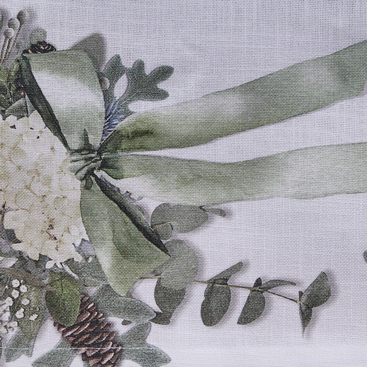 Everlasting Christmas Printed Table Runner 72" Long