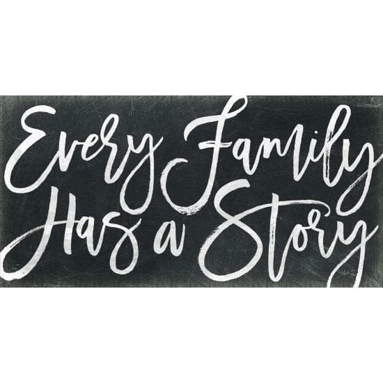 Every Family Has A Story By Marla Rae Art Print - 12 X 24-Penny Lane Publishing-The Village Merchant