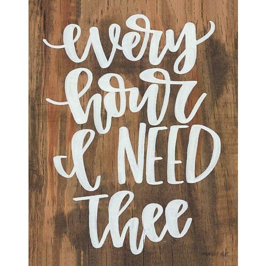 Penny Lane Publishing Every Hour I Need Thee By Imperfect Dust Art Print - 12 X 16