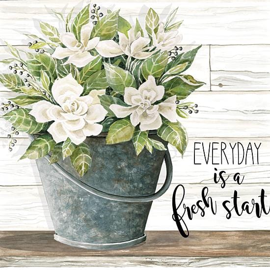 Everyday Is A Fresh Start By Cindy Jacobs Art Print - 12 X 12-Penny Lane Publishing-The Village Merchant