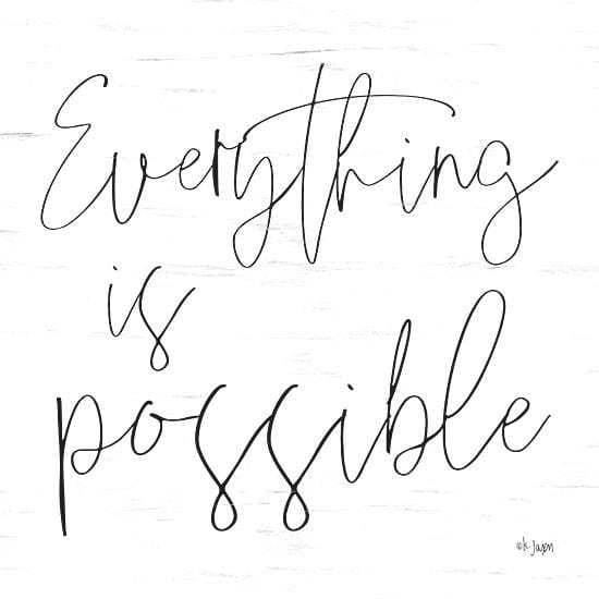 Penny Lane Publishing Everything Is Possible By Jaxn Blvd Art Print - 12 X 12