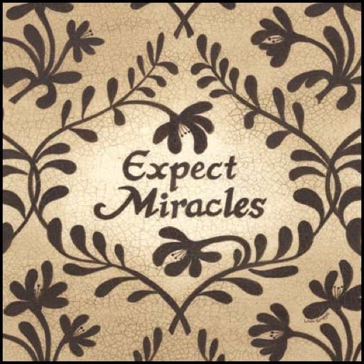 Penny Lane Publishing Expect Miracles By Linda Spivey Art Print - 8 X 8