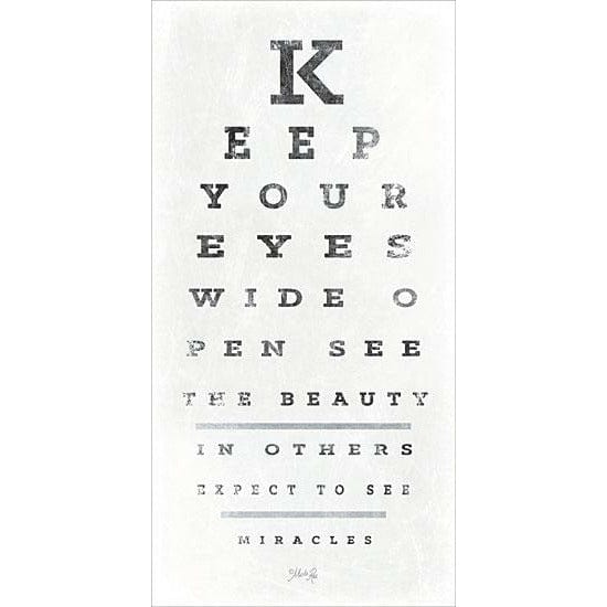 Penny Lane Publishing Eye Chart II By Marla Rae Art Print - 12 X 24