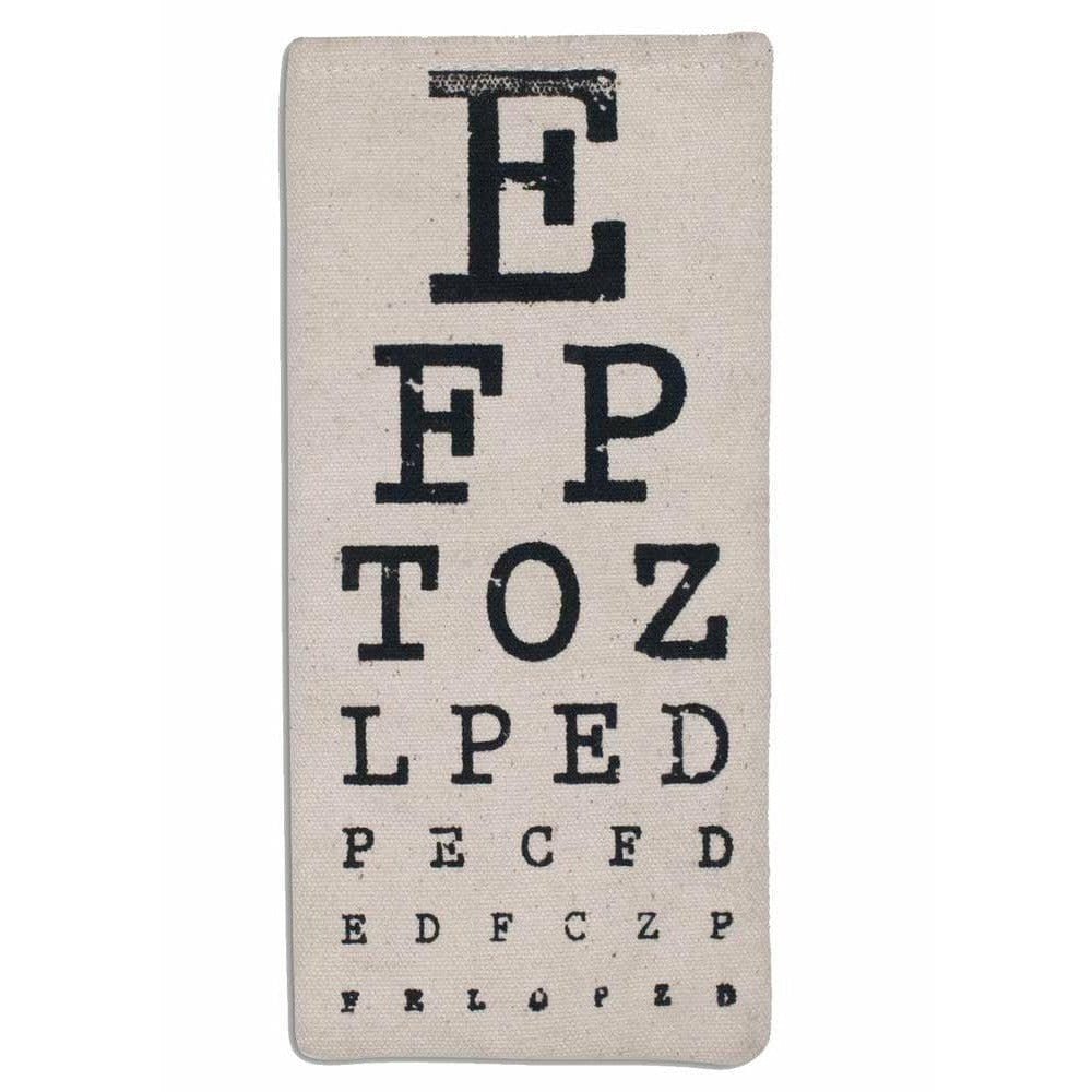 Eye Doctor Chart EyeGlass Case-CTW Home-The Village Merchant