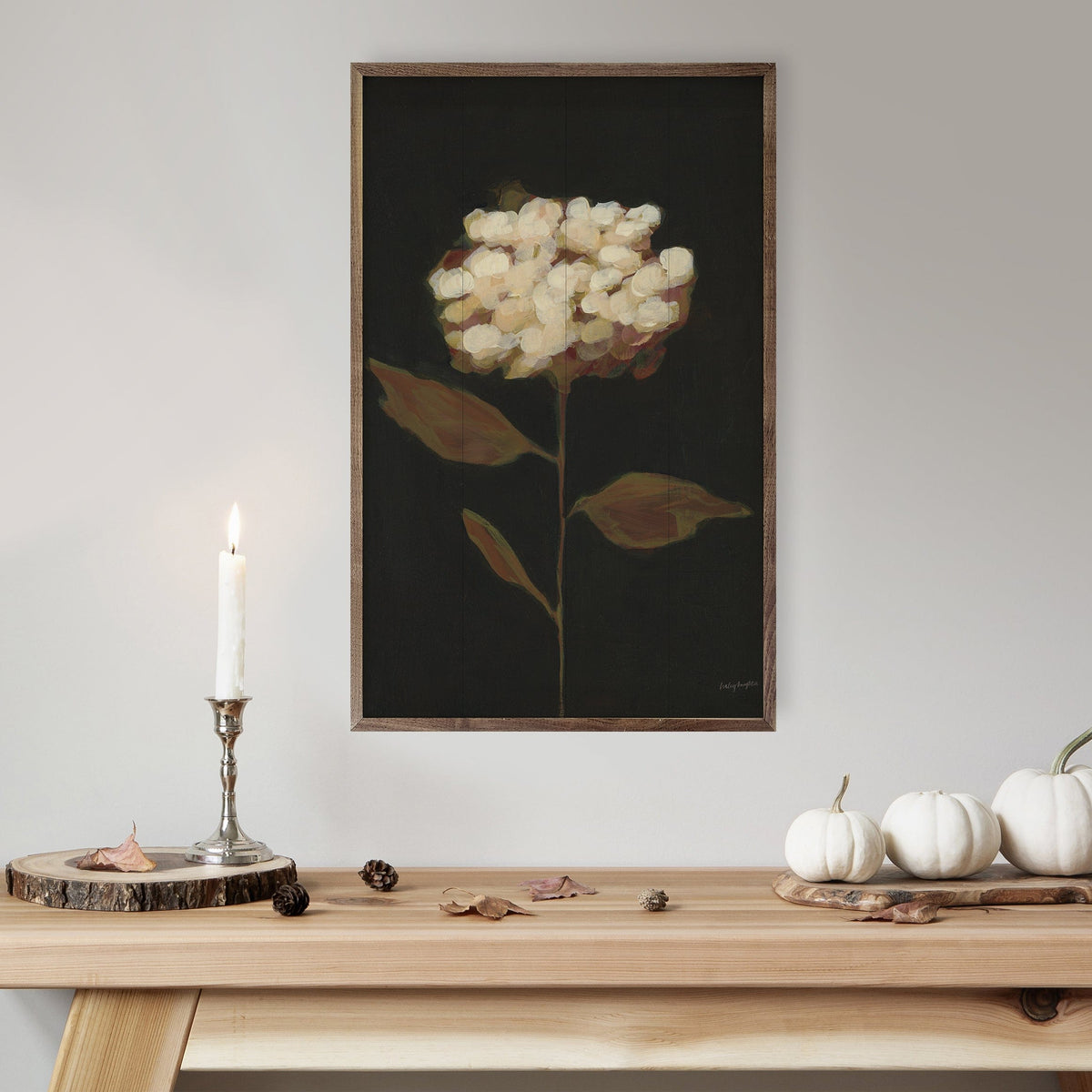 Kendrick Home Walnut Frames Fade Into Fall II By Haley Knighten