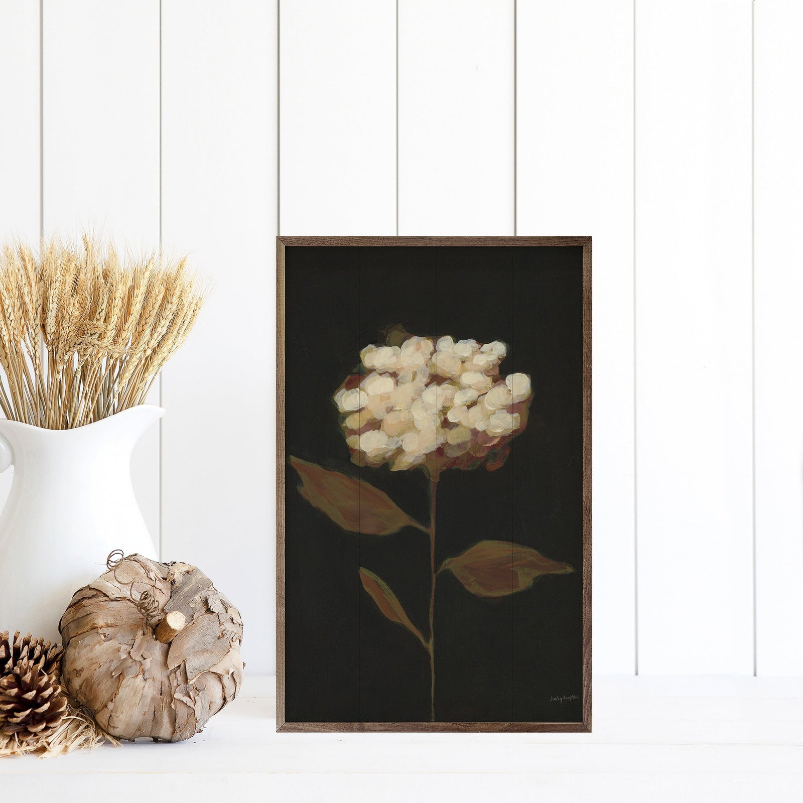 Kendrick Home Walnut Frames 5x8 Fade Into Fall II By Haley Knighten
