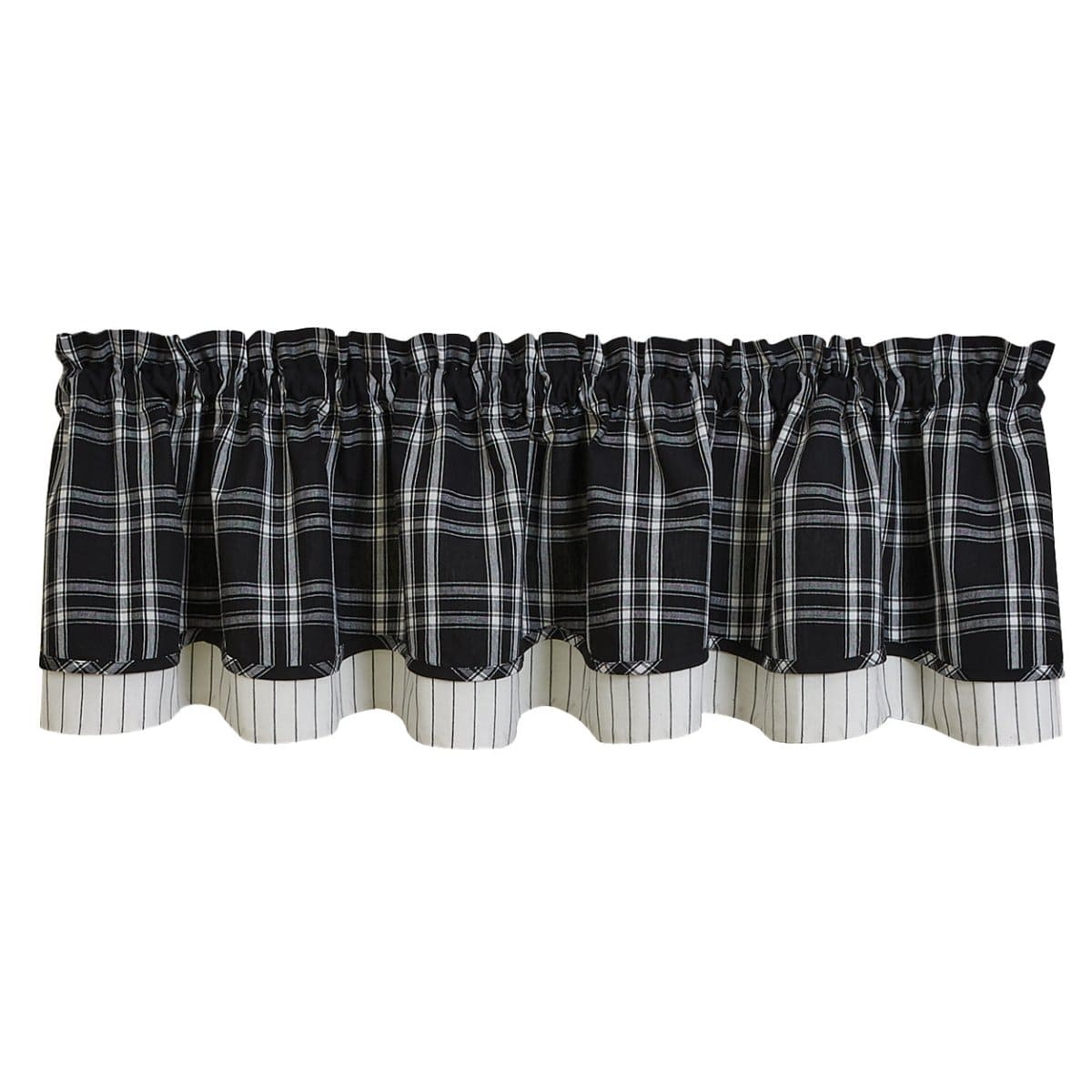 Fairfield Layered Valance Lined-Park Designs-The Village Merchant
