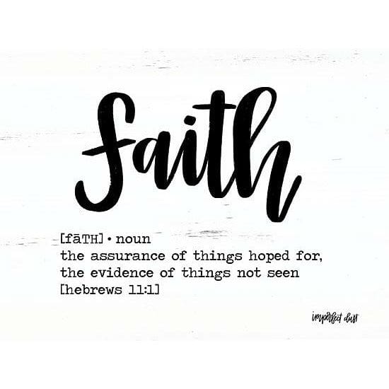 Penny Lane Publishing Faith By Imperfect Dust Art Print - 12 X 12