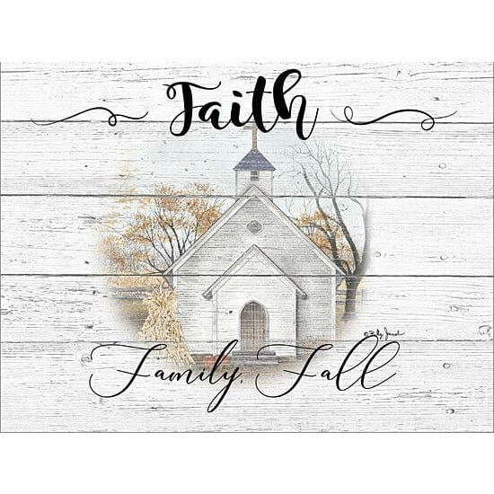 Faith, Family, Fall By Billy Jacobs Art Print - 12 X 16-Penny Lane Publishing-The Village Merchant