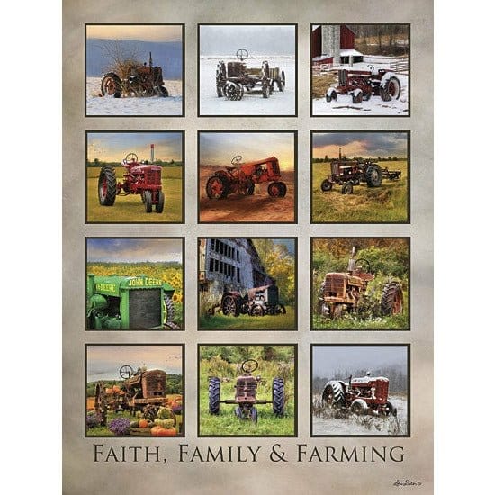 Penny Lane Publishing Faith, Family & Farming By Lori Deiter Art Print - 12 X 16