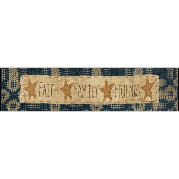 Faith Family Friends By Vicki Huffman Art Print - 5 X 20-Penny Lane Publishing-The Village Merchant