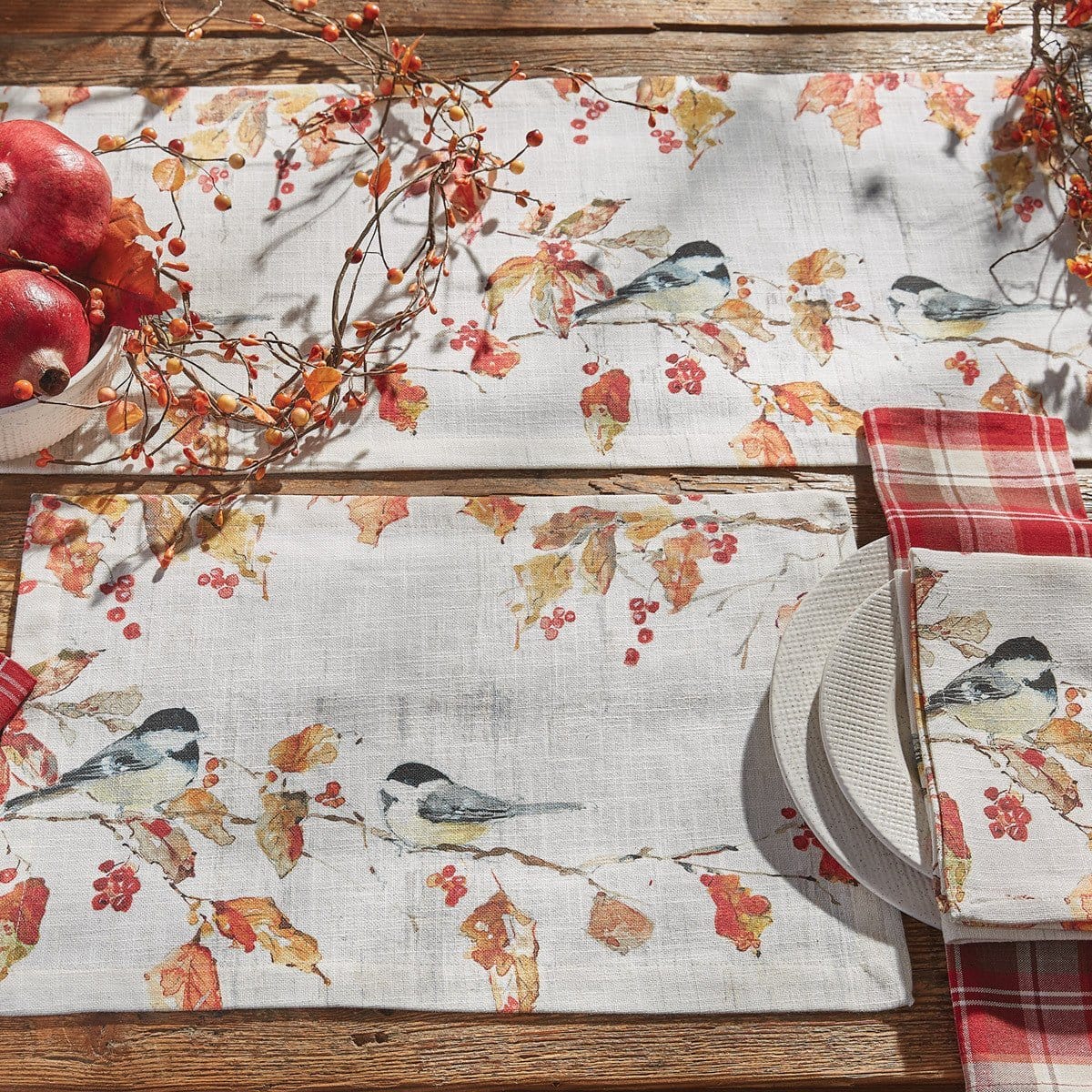 Fall Blessings Table Runner 36" Long-Park Designs-The Village Merchant