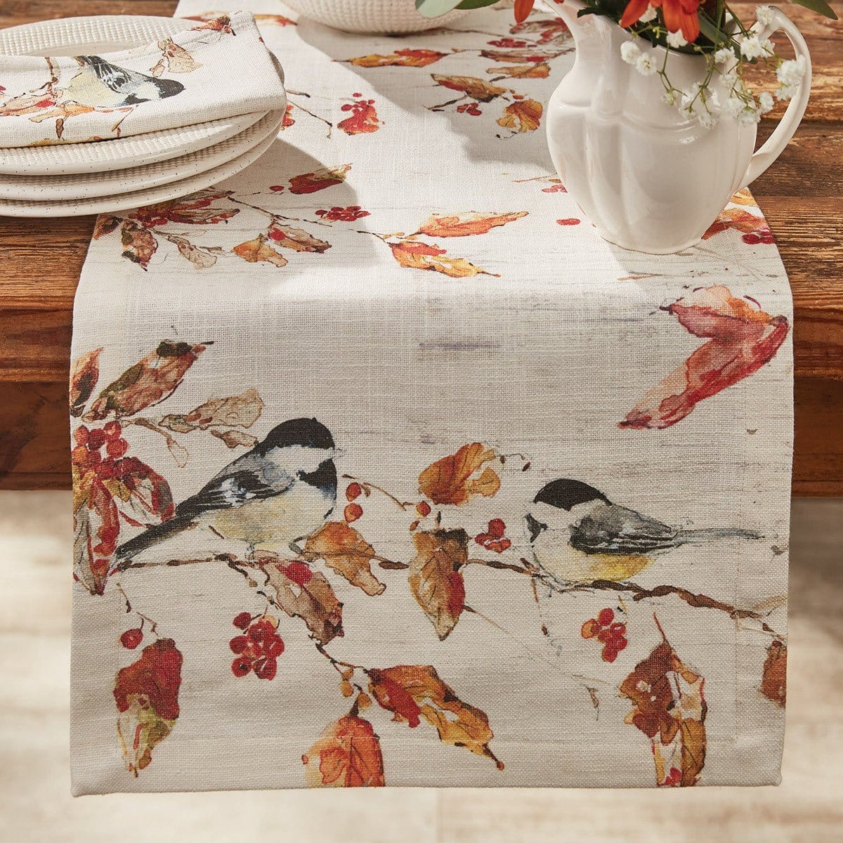 Fall Blessings Table Runner 54'' Long-Park Designs-The Village Merchant
