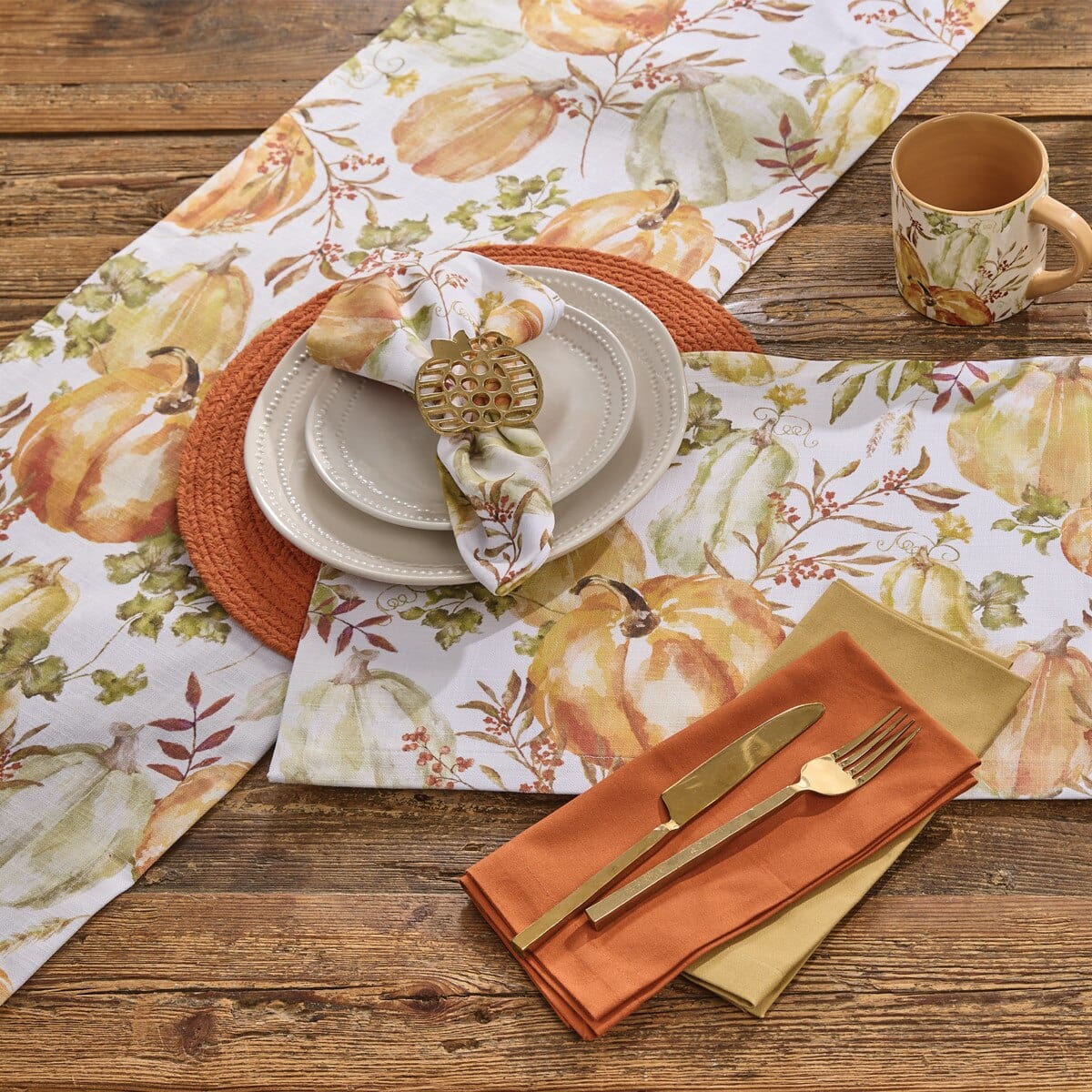 Park Designs Fall Festival Table Runner 72" Long