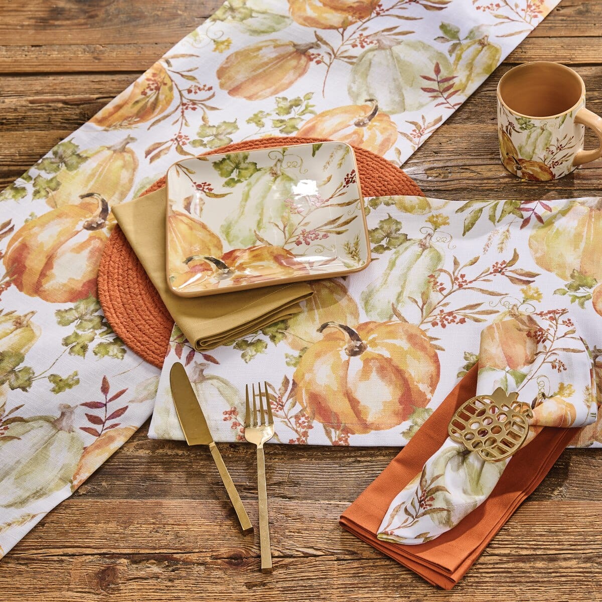 Park Designs Fall Festival Table Runner 72" Long