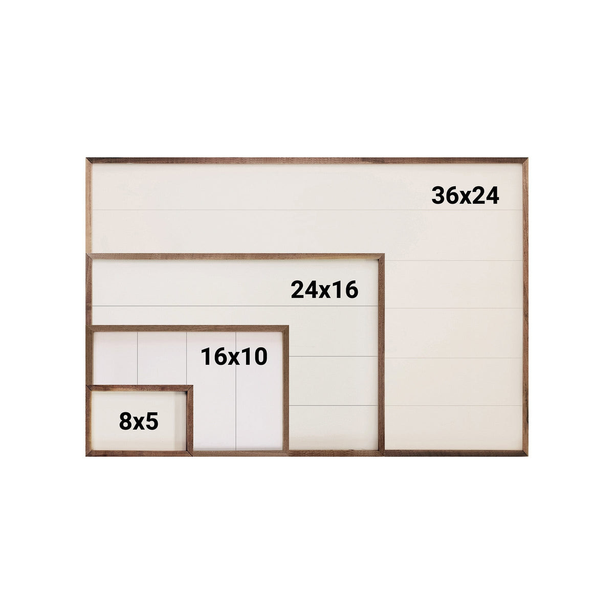 Kendrick Home Walnut Frames Fall Field With Mums And Daisies Printed and Framed Wall Sign