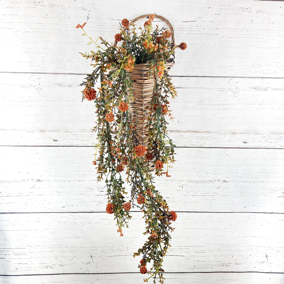 Fall Pincushion Drip Garland 32&quot; Long