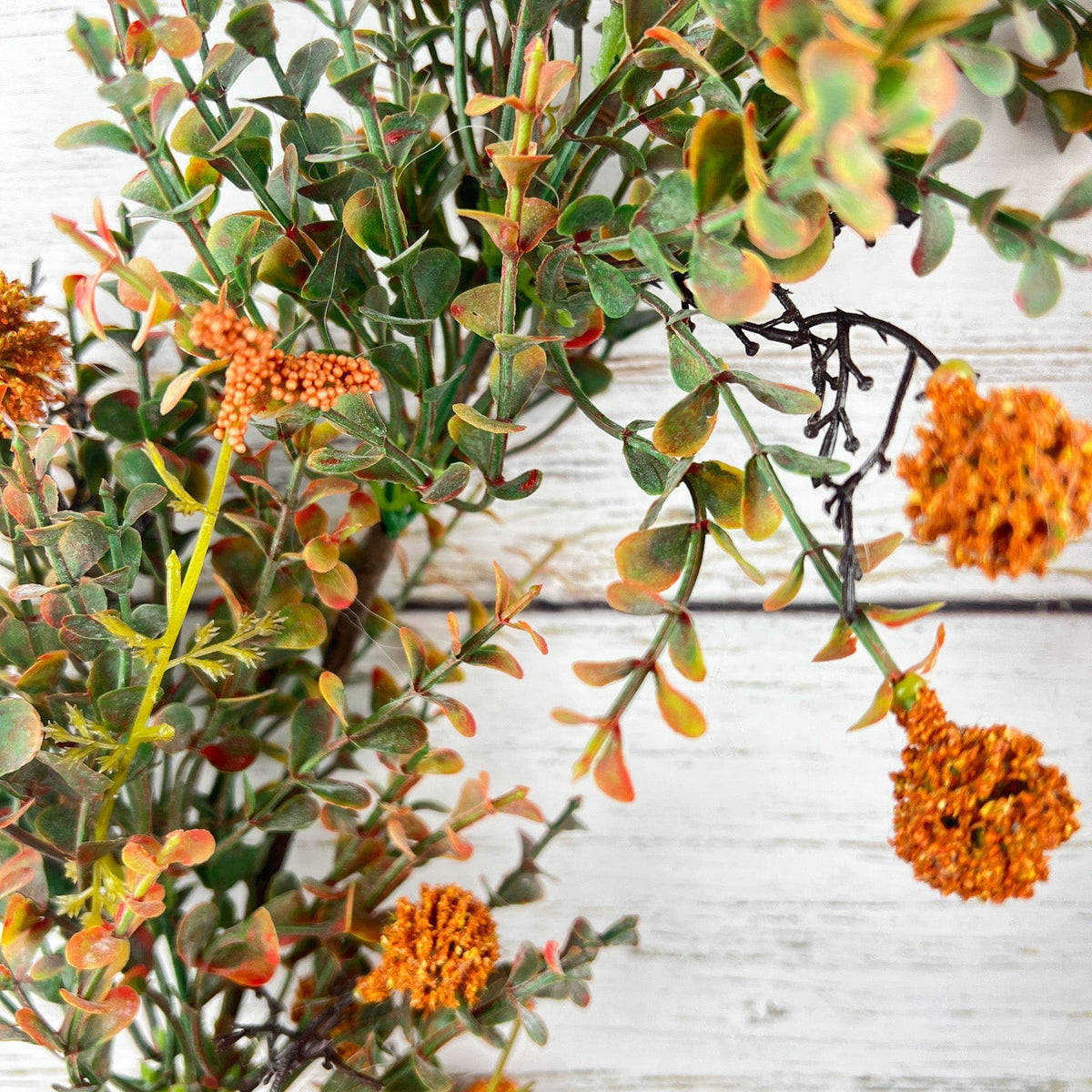 Fall Pincushion Drip Garland 32&quot; Long