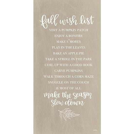 Fall Wish List By Imperfect Dust Art Print - 9 X 18-Penny Lane Publishing-The Village Merchant