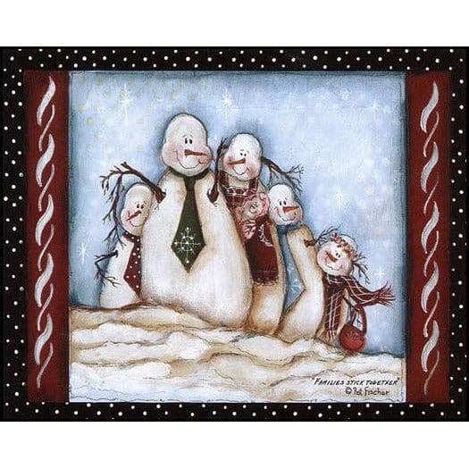 Families Stick Together By Pat Fischer Art Print - 8 X 10-Penny Lane Publishing-The Village Merchant