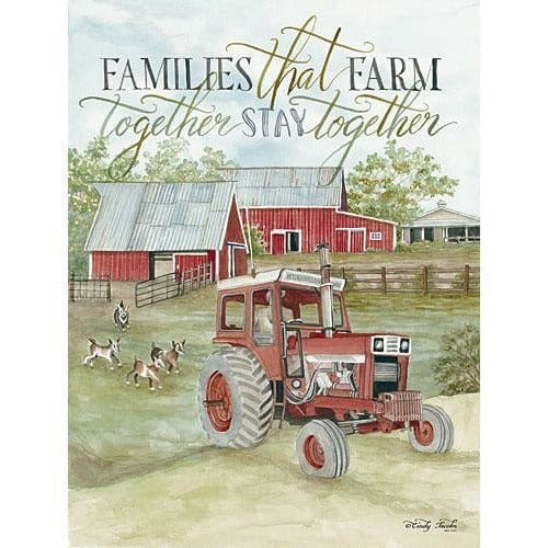 Penny Lane Publishing Families That Farm Together By Cindy Jacobs Art Print - 12 X 16