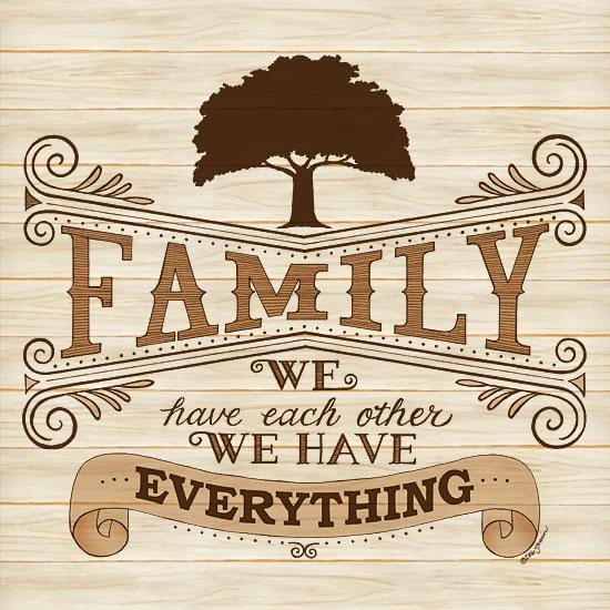 Penny Lane Publishing Family By Deb Strain Art Print - 12 X 12