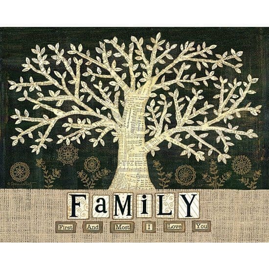 Family - First And Most By Annie La Point Art Print - 16 X 20-Penny Lane Publishing-The Village Merchant