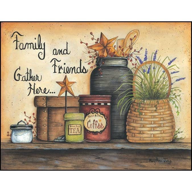 Penny Lane Publishing Family & Friends By Mary Ann June Art Print - 12 X 16