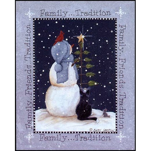 Family, Friends, Traditions By Cindy Sampson Art Print - 8 X 10-Penny Lane Publishing-The Village Merchant