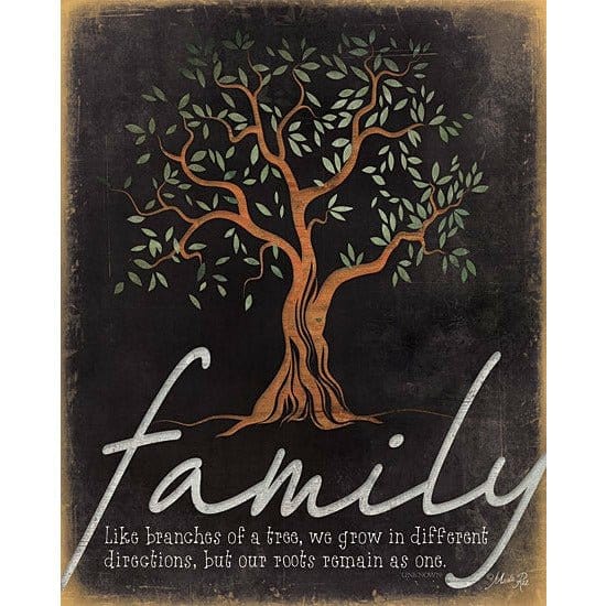 Penny Lane Publishing Family - Like Branches Of A Tree By Marla Rae Art Print - 16 X 20
