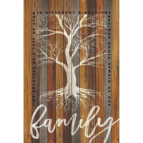 Penny Lane Publishing Family Roots By Marla Rae Art Print - 12 X 18