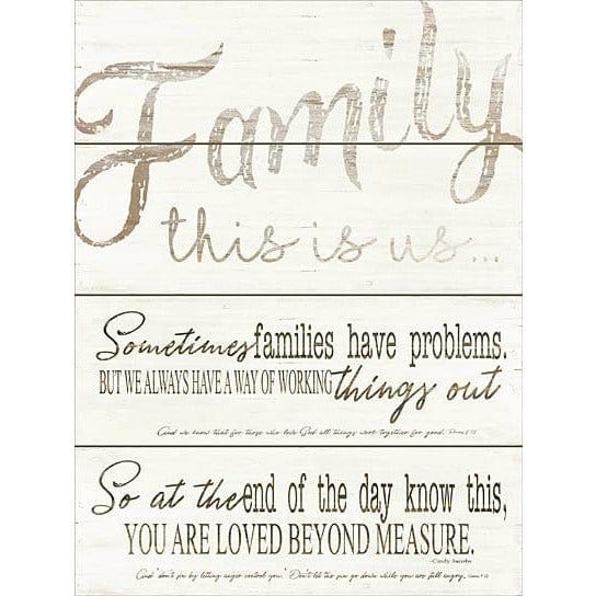 Family - This Is Us By Cindy Jacobs Art Print - 12 X 16-Penny Lane Publishing-The Village Merchant