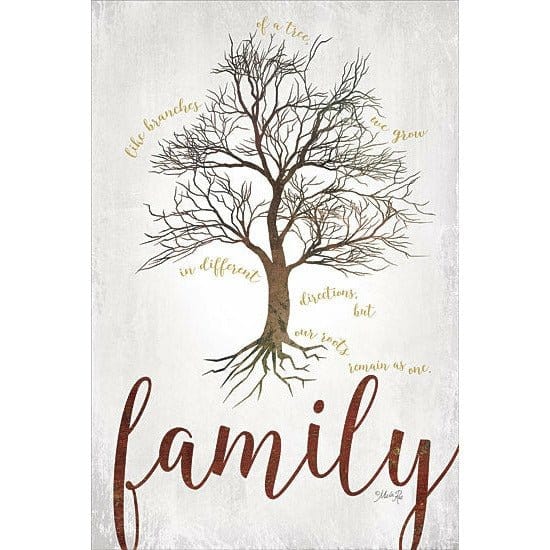 Penny Lane Publishing Family Tree By Marla Rae Art Print - 12 X 18