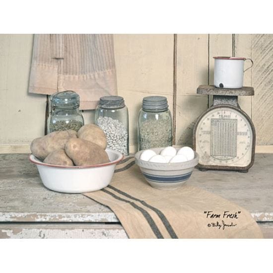 Penny Lane Publishing Farm Fresh By Billy Jacobs Art Print - 12 X 16