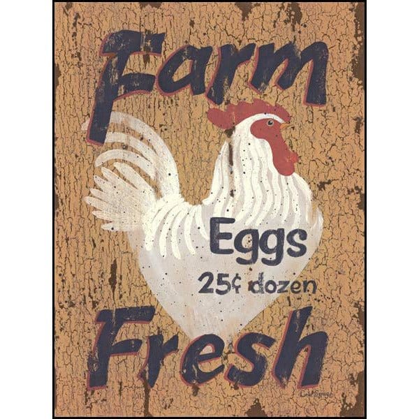 Penny Lane Publishing Farm Fresh By Linda Spivey Art Print - 12 X 16