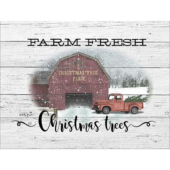 Farm Fresh Christmas Trees By Billy Jacobs Art Print - 12 X 16-Penny Lane Publishing-The Village Merchant