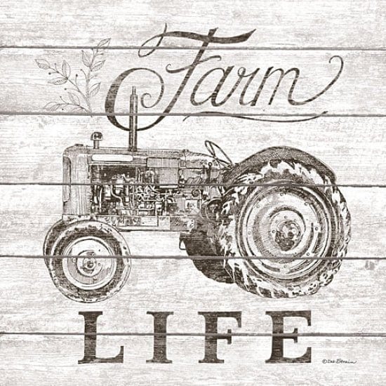 Penny Lane Publishing Farm Life By Deb Strain Art Print - 12 X 12