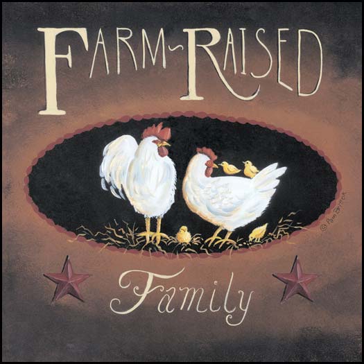 Farm Raised By Pam Britton Art Print - 12 X 12-Penny Lane Publishing-The Village Merchant